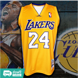 NBA ซูเปอร์สตาร์ระดับตำนาน Los Angeles Lakers NASTA เสื้อหมายเลข KOBE BRYANT24