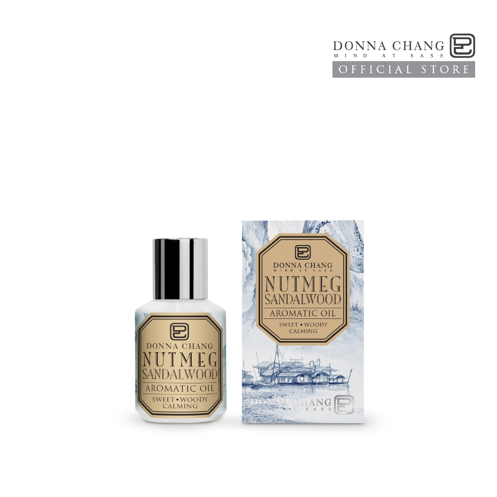 DONNA CHANG Nutmeg Sandalwood Aromatic Oil 30 ml ดอนน่า แชง น้ำมันหอมระเหย