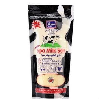 โยโกะ เกลือสปาขัดผิว สูตรนม Yoko Spa Milk Salt 300 มล.