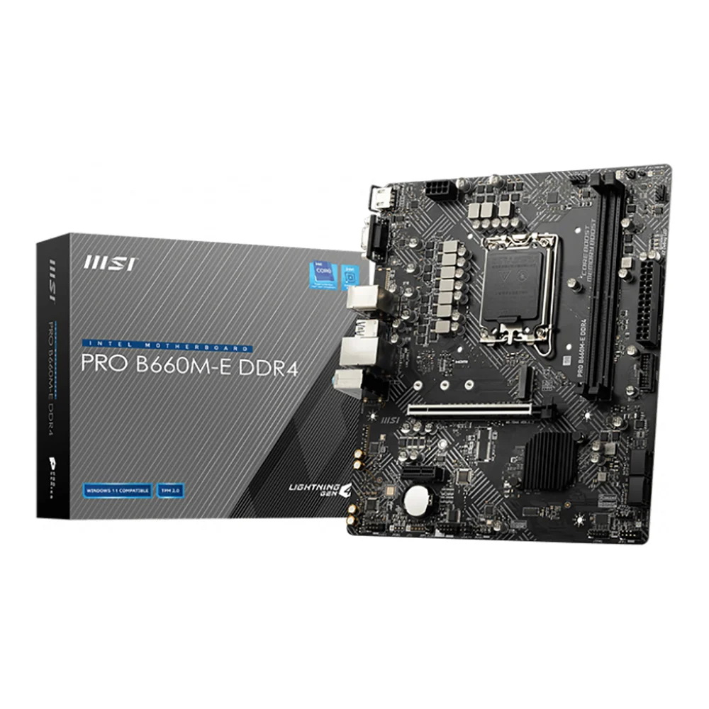 MAINBOARD MSI PRO B660M-E DDR4