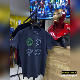 MARVEL เสื้อยืดแขนสั้น รุ่น MV-5001 ลิขสิทธิ์แท้