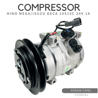 COMPRESSOR HINO MEGA , ISUZU DECA 10S15C 1A 24V