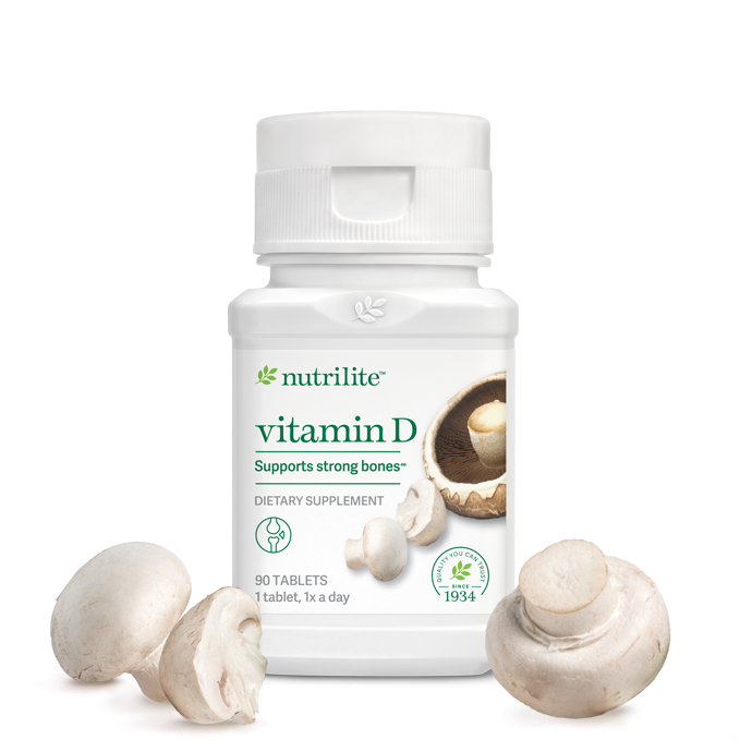 Nutrilite™ Vitamin D นิวทริไลท์™ วิตามินดี สนับสนุนสุขภาพกระดูกของคุณด้วยวิตามินดี