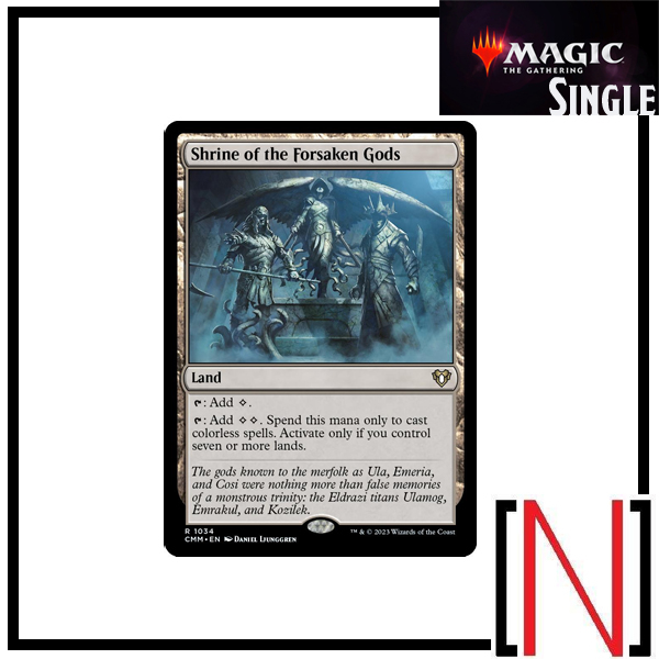 [MTG][Single][CMM] Shrine of the Forsaken Gods ระดับ Rare [ภาษาอังกฤษ]