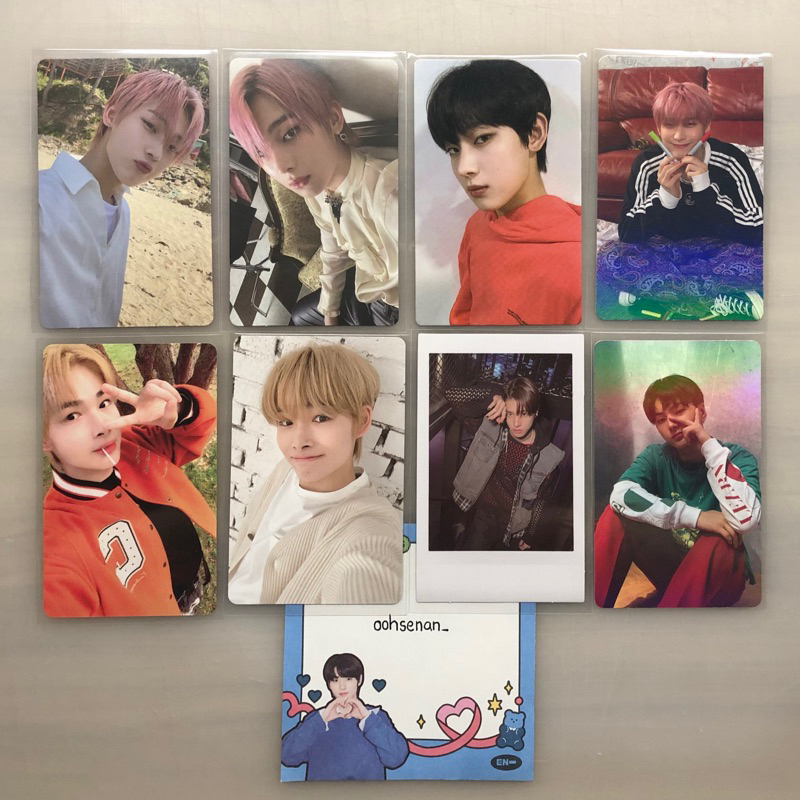 พร้อมส่ง การ์ด ซอนอู นิกิ เจค เจย์ เอนไฮเพน ENHYPEN SUNOO NI-KI JAKE JAY