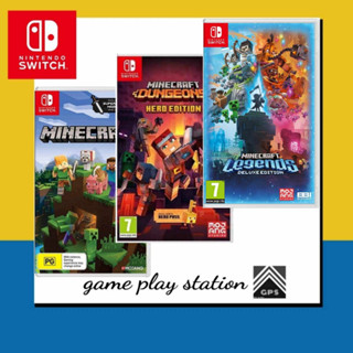 nintendo switch minecraft eur / minecraft dungeons eur / minecraft legends eur ( english )