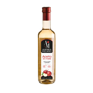 Andrea; Apple Vinegar 500 ml / แอปเปิ้ล วิเนก้า (น้ำส้มสายชูหมักจากแอปเปิ้ล) ขนาด 500 มล.