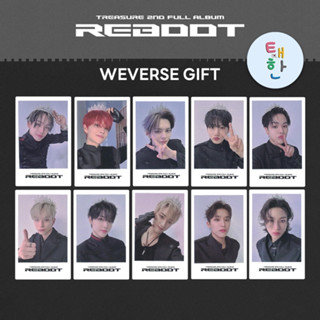 🔴ลด 50% SHOPEE LIVE🔴 [TREASURE] การ์ดอีเว้นท์ REBOOT [weverse shop POB PHOTOCARD EVENT]