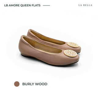 LA BELLA รุ่น LB AMORE QUEEN FLATS - BURLY WOOD