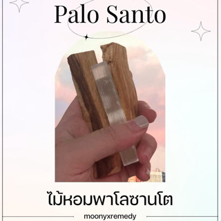 (พร้อมส่ง) ไม้หอมพาโลซานโต Palo Santo / Holy Wood ไม้หอม ไม้ศักดิ์สิทธิ์ ใช้จุดเพื่อขจัดพลังไม่ดี