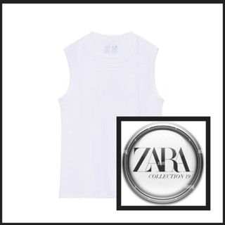 เสื้อยืดแขนกุดสำหรับผู้หญิงจาก Zara