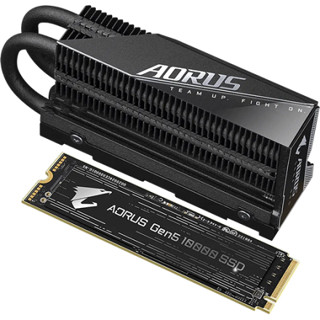 Gigabyte 1TB Aorus Gen5 10000 M.2 2280 PCIe Gen5x4 SSD (AG510K2TB)