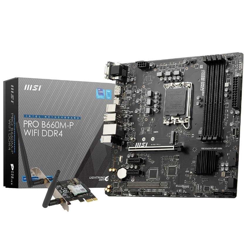 MSI PRO B660M-P WIFI DDR4 Mainboard