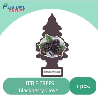 Little Trees กลิ่น Blackberry Clove แผ่นน้ำหอมปรับอากาศ ลิตเติ้ลทรี รับประกันของแท้จากอเมริกา