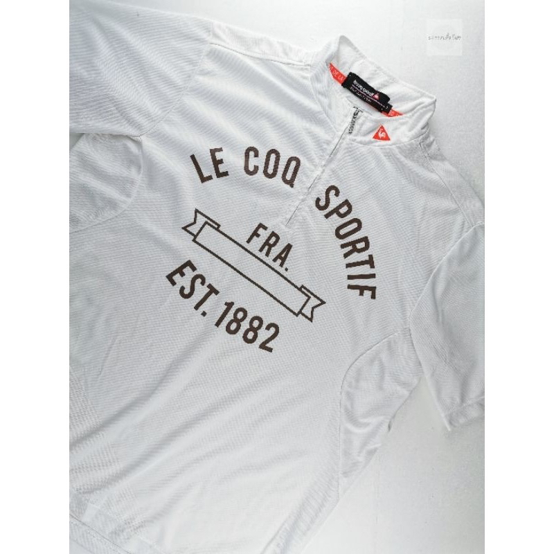 เสื้อกอล์ฟ Le coq sportif(Golf collection) 44” มือสอง