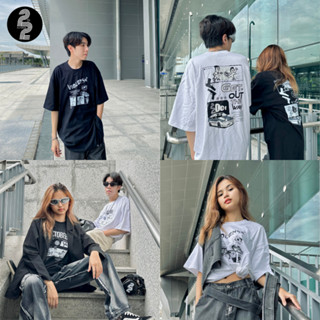 AD020 เสื้อน้อง VEGUS &amp; LUCAS 300g GTA Edition เสื้อ Unisex ใส่ได้ทุกเพศทุกวัยแมทช์กับกางเกงง่ายมากก