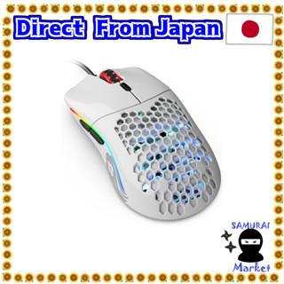 【Direct From Japan】 GLORIOUS Gaming Mouse Model O MOUSE GLOSSY WHITE Equipped with Omron Switch