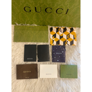 ซองใบเสร็จ พร้อมส่ง ซองใส่ใบเสร็จGucci และการ์ดเขียนอวยพร+ซองใส่