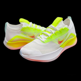 Nike Zoom Fly 4 (size40-45) White Lemon รองเท้าวิ่ง ออกกำลังกาย