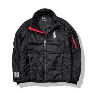 Polo Ralph Lauren Sport Black Puffer Jacket รอบอก 42”