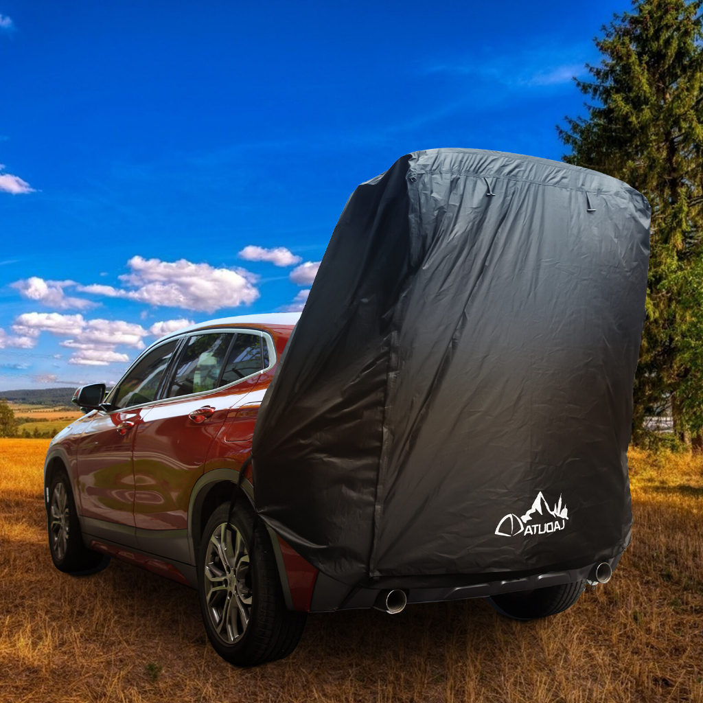 Universal Car Rear Tent สากลเต็นท์รองนอนรถกระบะอเนกประสงค์ขนาดมาตรฐาน,เต็นท์สำหรับนอนตั้งแคมป์ขับรถเองเดินทางตกปลาSUVรถต - รูปที่ 4