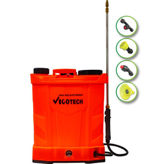 [ราคาถูก]🛠 เครื่องพ่นยาแบตเตอรี่(ลิเธียมไอออน) 20 ลิตร 6.8บาร์ Vigotech รุ่น VIGO-20C-E