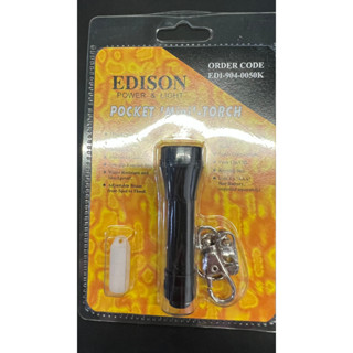 Edison ไฟฉายพวงกุญแจถ่าน 1*AAA#EDI904-0050K