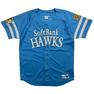 เสื้อเบสบอล SoftbankHAWKS  Size S-L