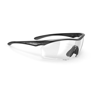 Rudy Project รุ่น Intron Guard Z87.1/EN166 Black Gloss / Transparent แว่นPPE เลนส์ใส