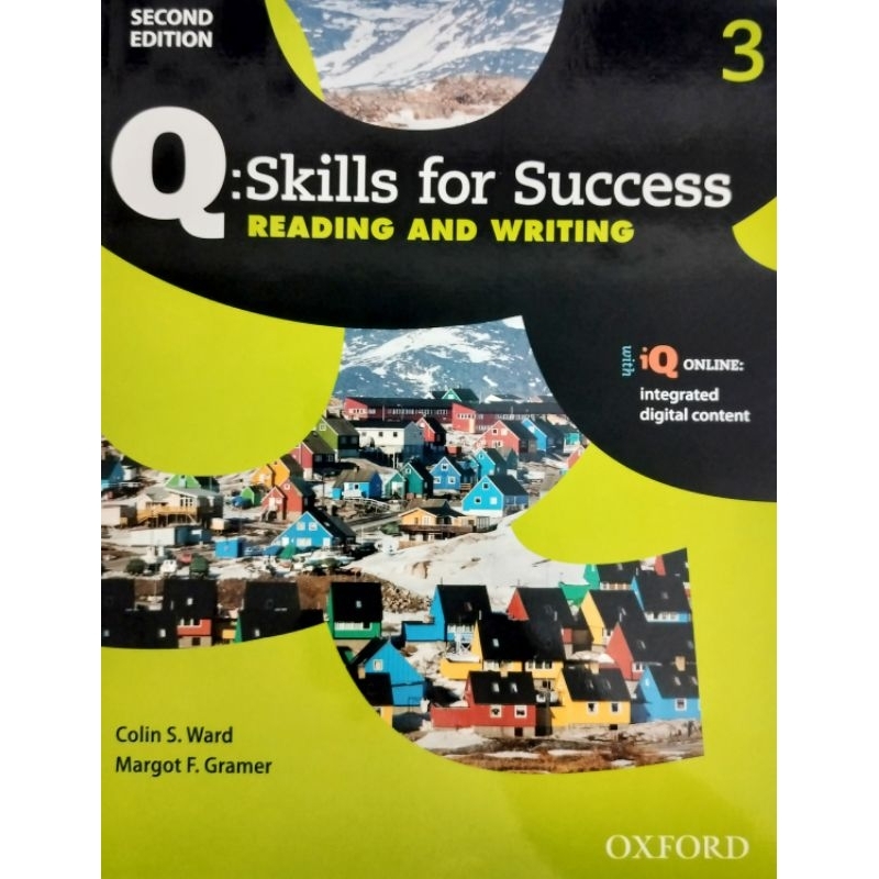 Q : Skills for Success 2nd ED 3, Reading & Writing : Students Book +iQ Online (P)