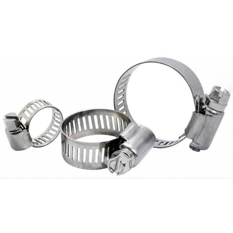 เหล็กรัดท่อสแตนเลส Hose Clamps