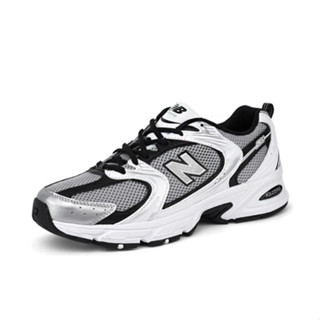 New Balance NB 530 White black grey ของแท้ 100 % sneakers Running shoes style man Woman