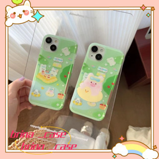 ❤️ส่งของขวัญ❤️ เคสไอโฟน 11 12 13 14 Pro Max การ์ตูน แฟชั่น เรียบง่าย ความนิยม สาวน่ารักหัวใจ Case for iPhoneป้องกันการตก