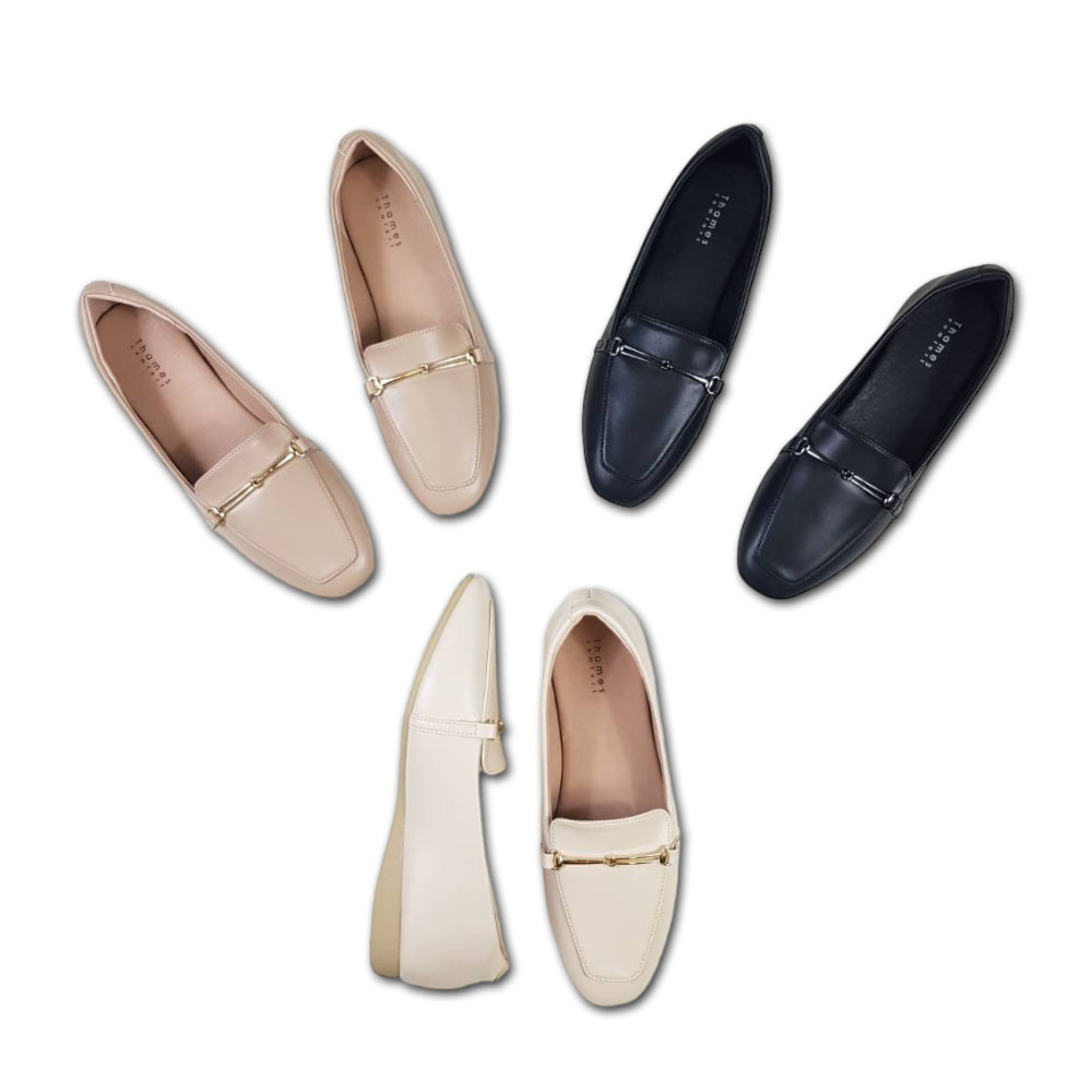 Thames(เทมส์) รองเท้าคัชชู รองเท้าโลฟเฟอร์ Shoes-TH41062