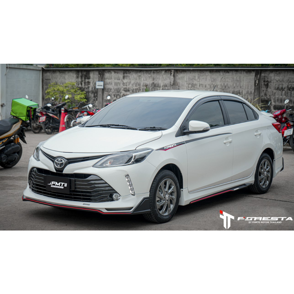 ชุดแต่งรถยนต์ TOYOTA VIOS FORESTA 2016 ชุดแต่งรอบคัน สเกิร์ตรอบคัน แบรนด์ FORESTA