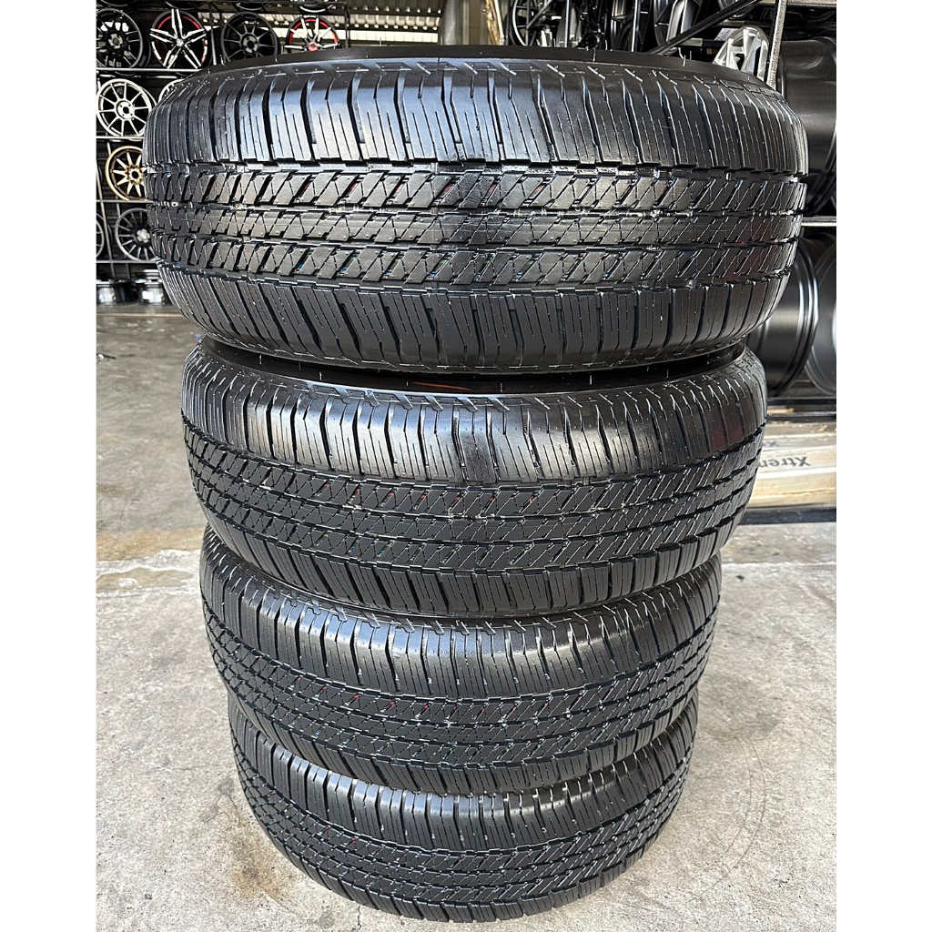 🔴 ยาง "#บริดจสโตน" Bridgestone Dueler HT 684 II 265/60R18 ปี 23 " ยางป้ายแดงตุ่มจาง "