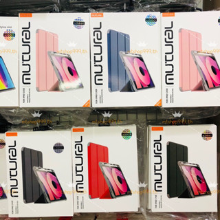 Mutural เคสไอแพด รุ่นพร้อมช่องปากกาพร้อมช่องชาร์จใช้สำหรับเคส IPad 10.9 Air4/5/PADPro11/2018/2021/2022/2023Gen7/8/9 10.2