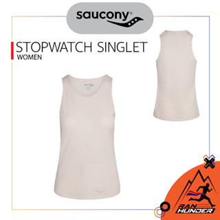 SAUCONY - STOPWATCH SINGLET [WOMEN] เสื้อวิ่ง เสื้อกล้ามผู้หญิง