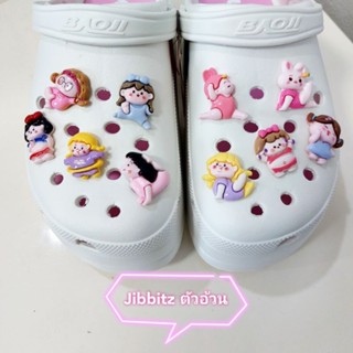 Jibbitz ติดตกแต่งรองเท้า ธีมตัวอ้วน ติดรองเท้าทรง crocs หรือ รองเท้าหัวโต แบบมีรูได้