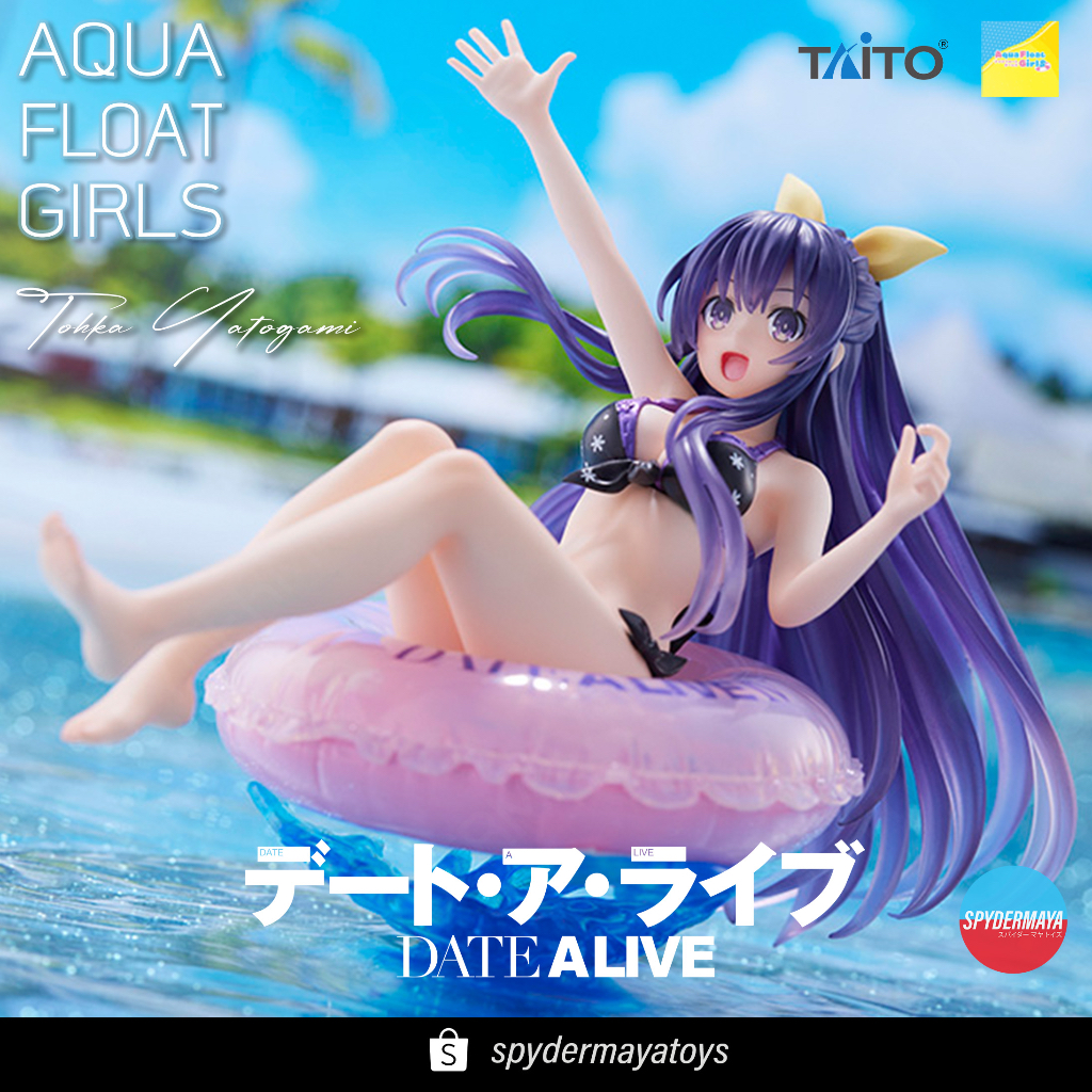 [กล่องไม่สวย] ฟิกเกอร์ Date A Live IV Aqua Float Girls -  Tohka Yatogami - TAITO