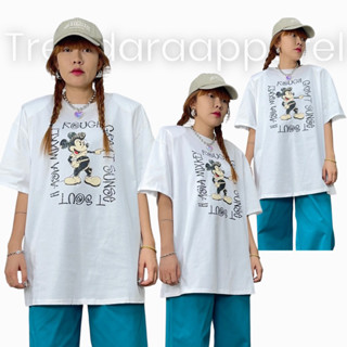 เสื้อยืด oversize korea style code:3073ขาว