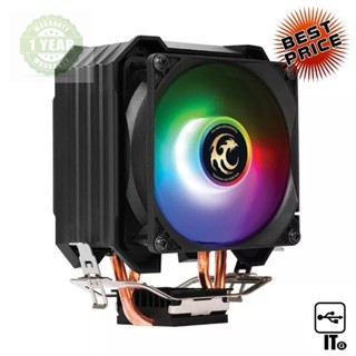 CPU COOLER TSUNAMI TSS-8000 RGB ประกัน 1Y พัดลมและซิงค์ระบายความร้อน