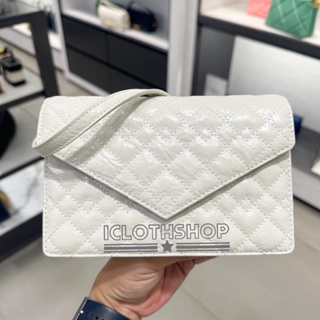 CHARLES &amp; KEITH : Duo Quilted Envelope Clutch  Item No. CK2-70701358 กระเป๋าสะพายข้าง