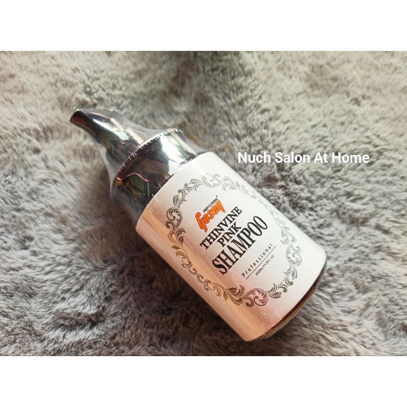 GOSEN - THINVINE PINK SHAMPOO แชมพูสีชมพู โทนผมพาสเทลสีชมพู 450ml.