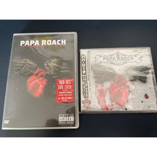 cd dvd แท้!!!  papa roach : getting + live สภาพดีมือ2