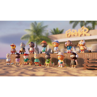 ( พร้อมส่ง ) แบบเลือกตัว เช็คการ์ดไม่แกะซอง ของแท้ Famer Bob Island series Blind Box