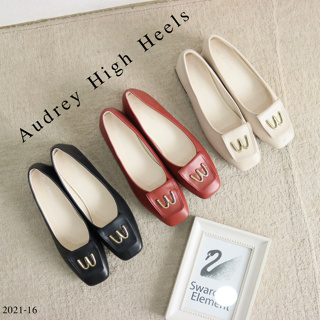 Mgaccess Audrey High Heels Shoes 2021-16 รองเท้าคัทชู