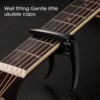 คาโป้(capo)กีตาร์โปร่ง กีตาร์ไฟฟ้า เบส อูคูเลเล่ รุ่นCP-00 สปริงดี หนีบแน่น ไม่บอด เหล็กแท้ คาโปเหล็ก