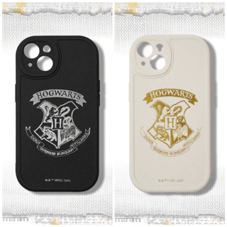 เคสไอโฟนตราเงินดำ/ทองครีม i7-14promax (Case iphone) ฮอกวอตส์ แฮร์รี่พอตเตอร์ (สินค้างานลิขสิทธิ์แท้100% X Harry Potter)