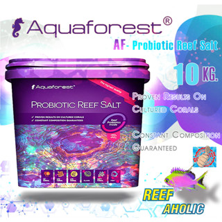 Aquaforest Probiotic Reef Salt 10 Kg. สูตรเฉพาะของ AF เกลือมีแบค ช่วยลด No3/PO4 ลงอย่างเห็นได้ชัด..ต้องดูด้วยตาตัวเอง